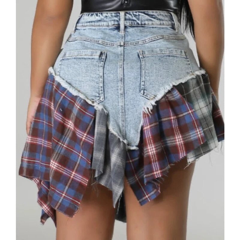 Denim Shirt/Shorts