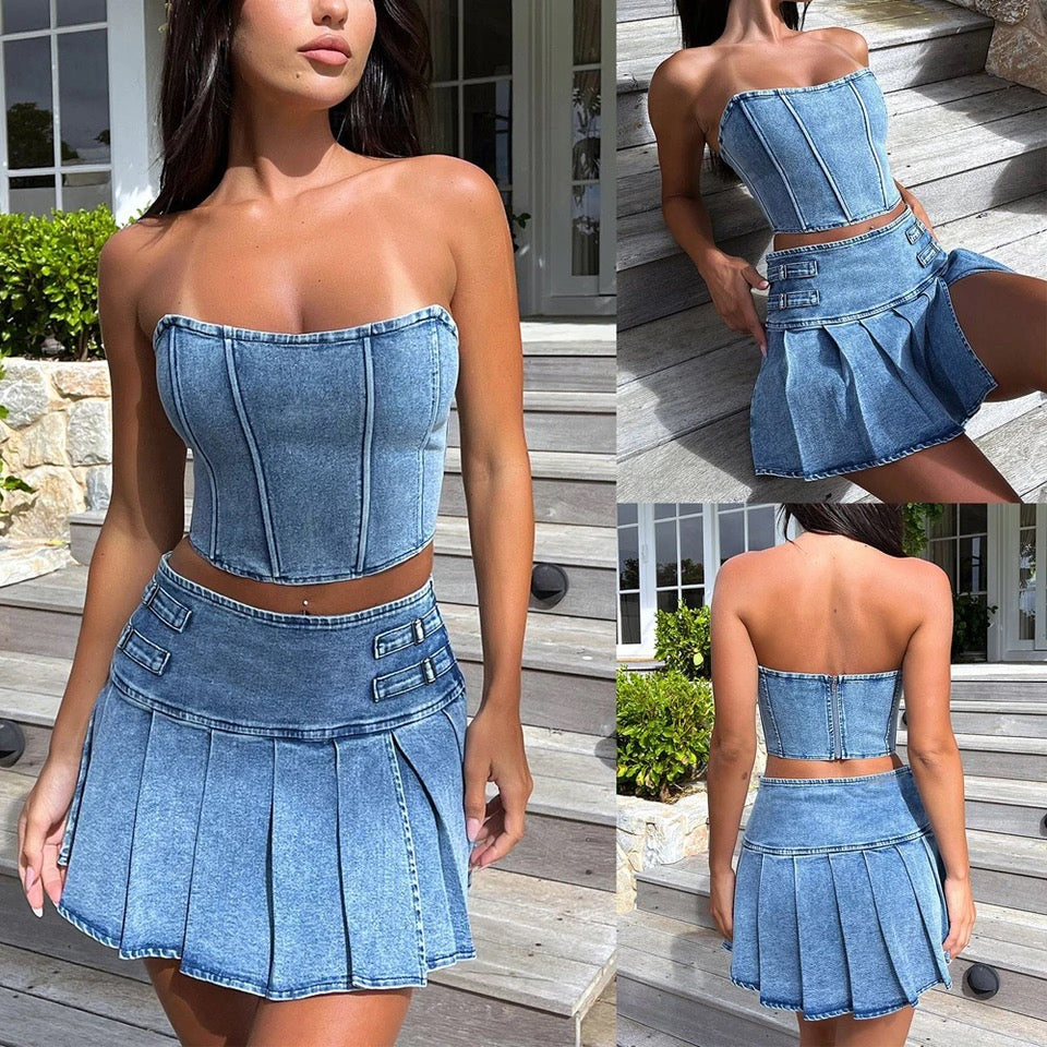 That girl Mini Skirt Set