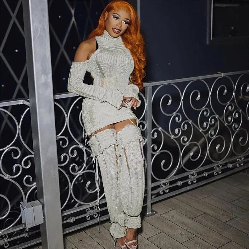Knitted Two Piece