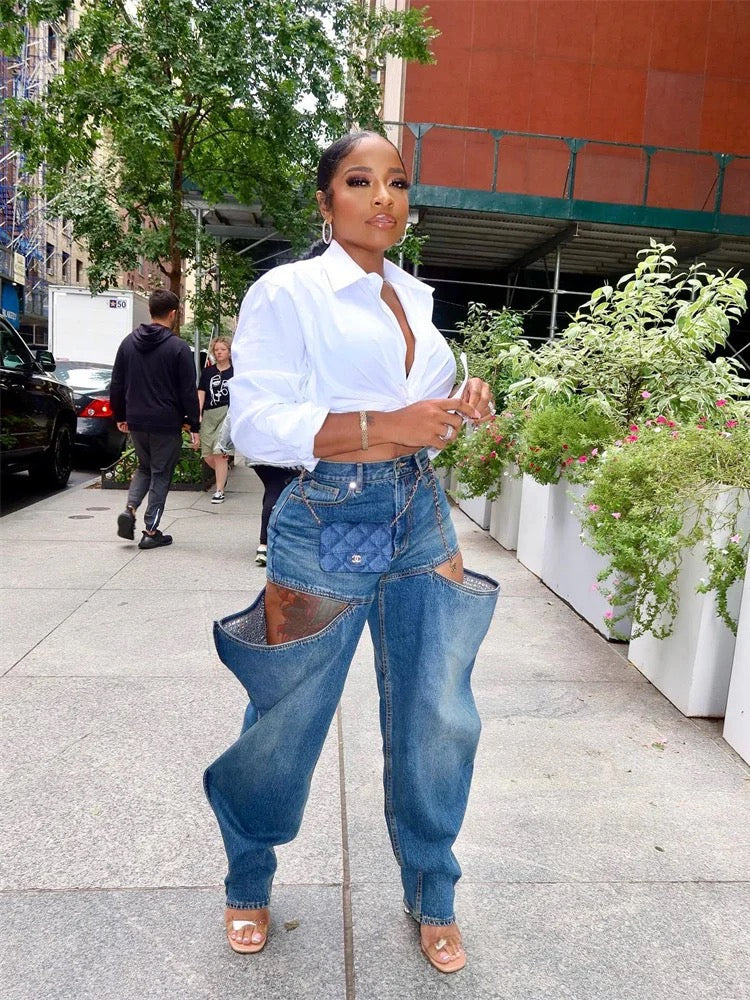 Hipster High Waist Pants