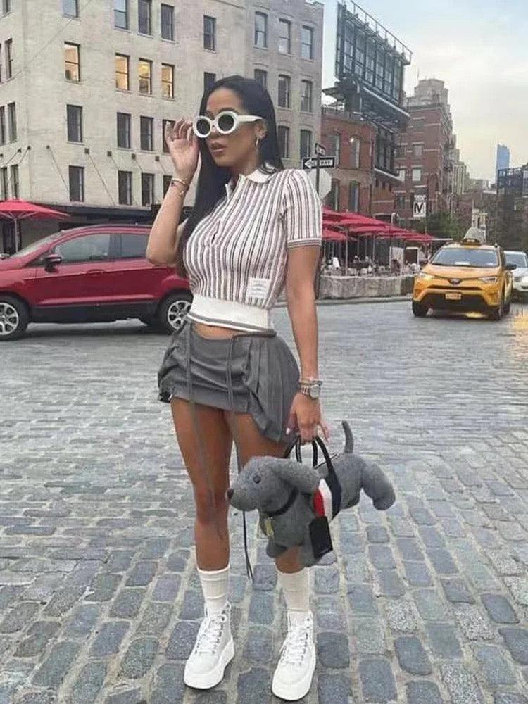 Mini Pleated Skirt