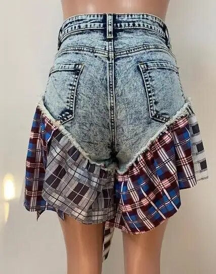 Denim Shirt/Shorts