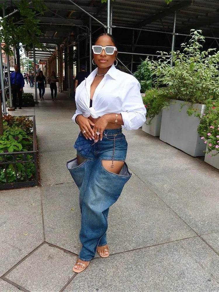 Hipster High Waist Pants