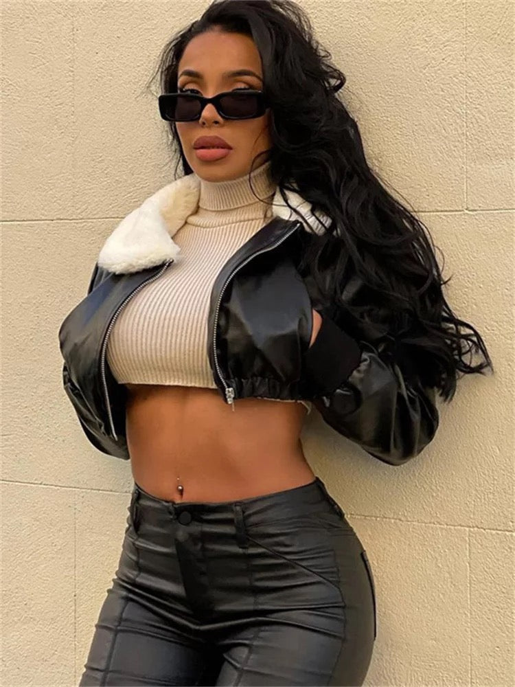 Leather Coat