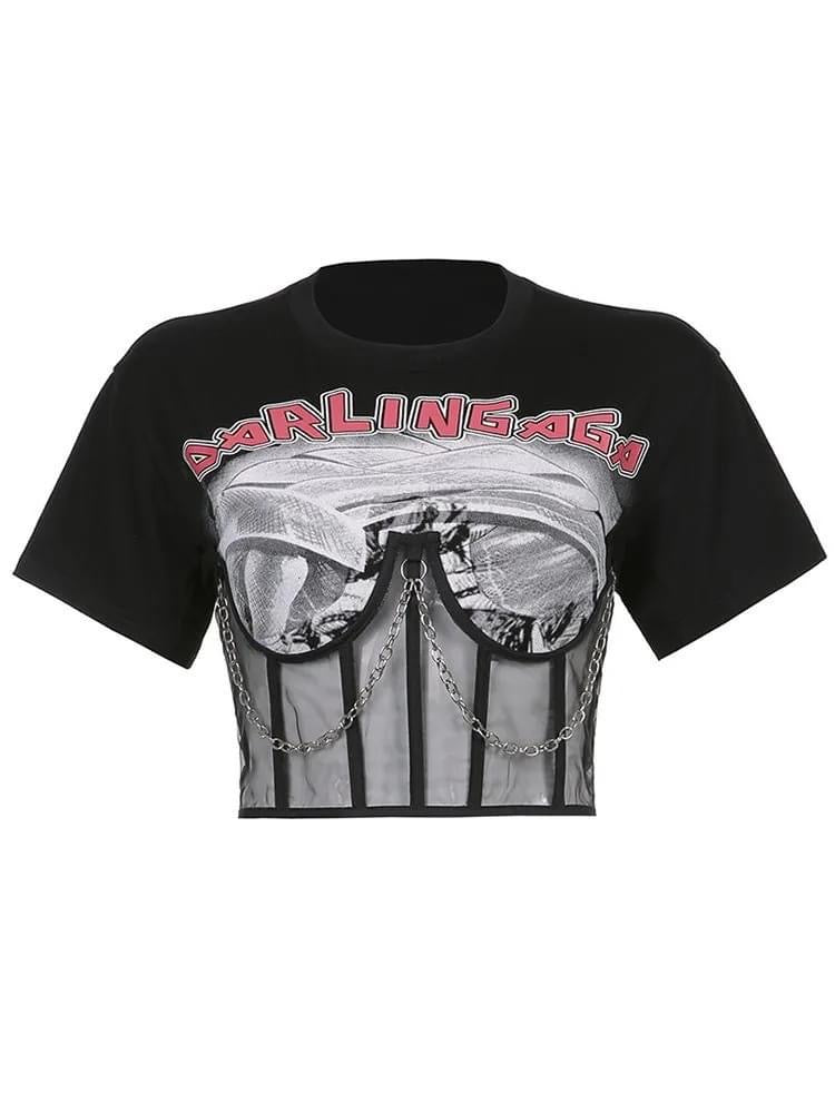 Corset Crop Top