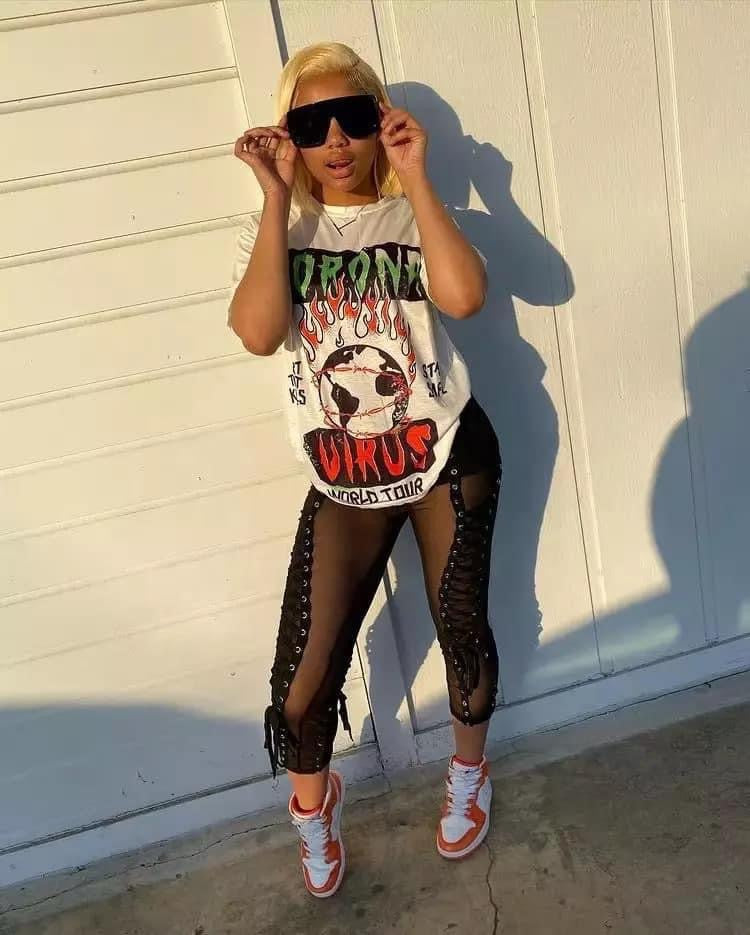 Oversized Graphic T Shirt