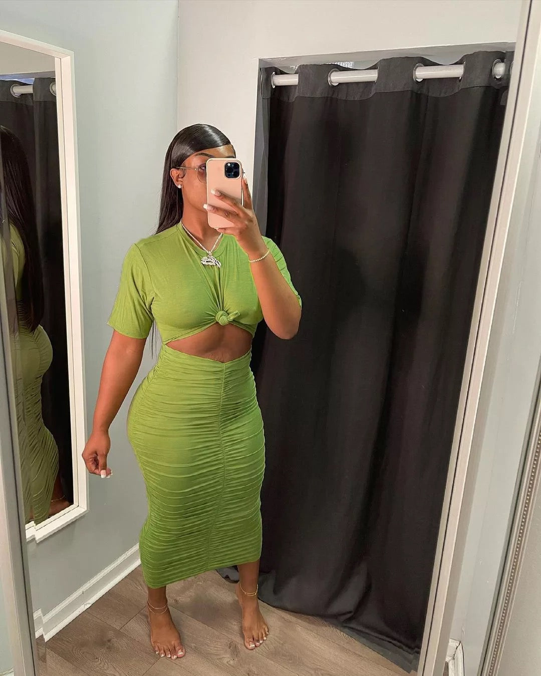 Look Back Maxi Dress Set
