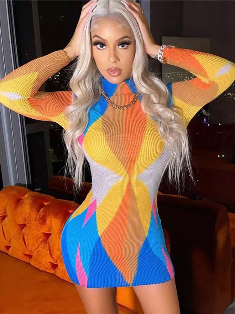 Call Your Girls Mini Dress
