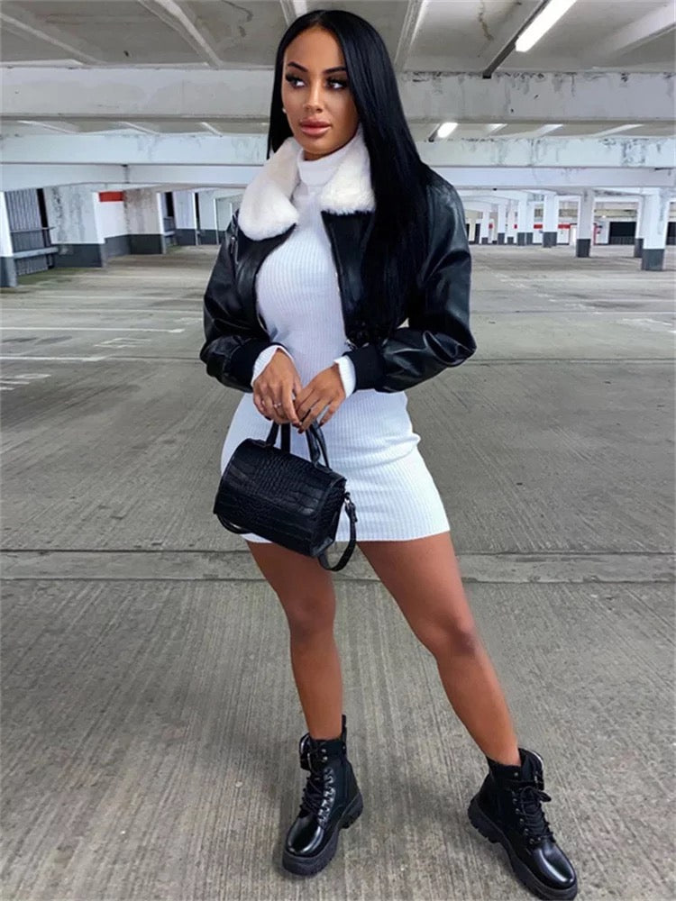 Leather Coat
