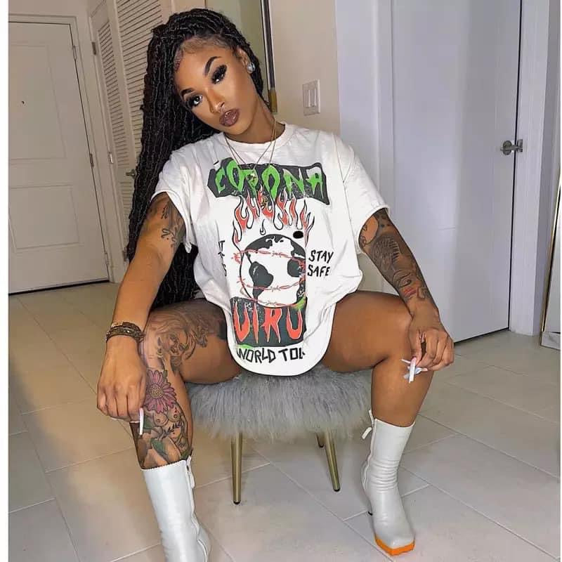 Oversized Graphic T Shirt