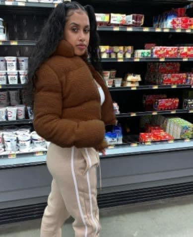Fur puffer