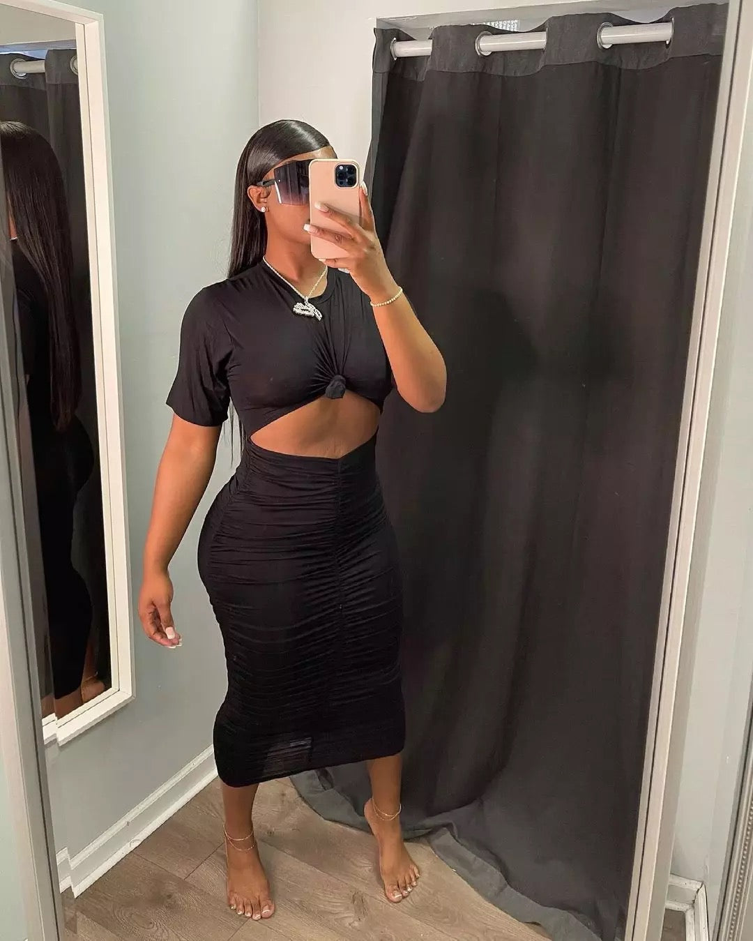 Look Back Maxi Dress Set