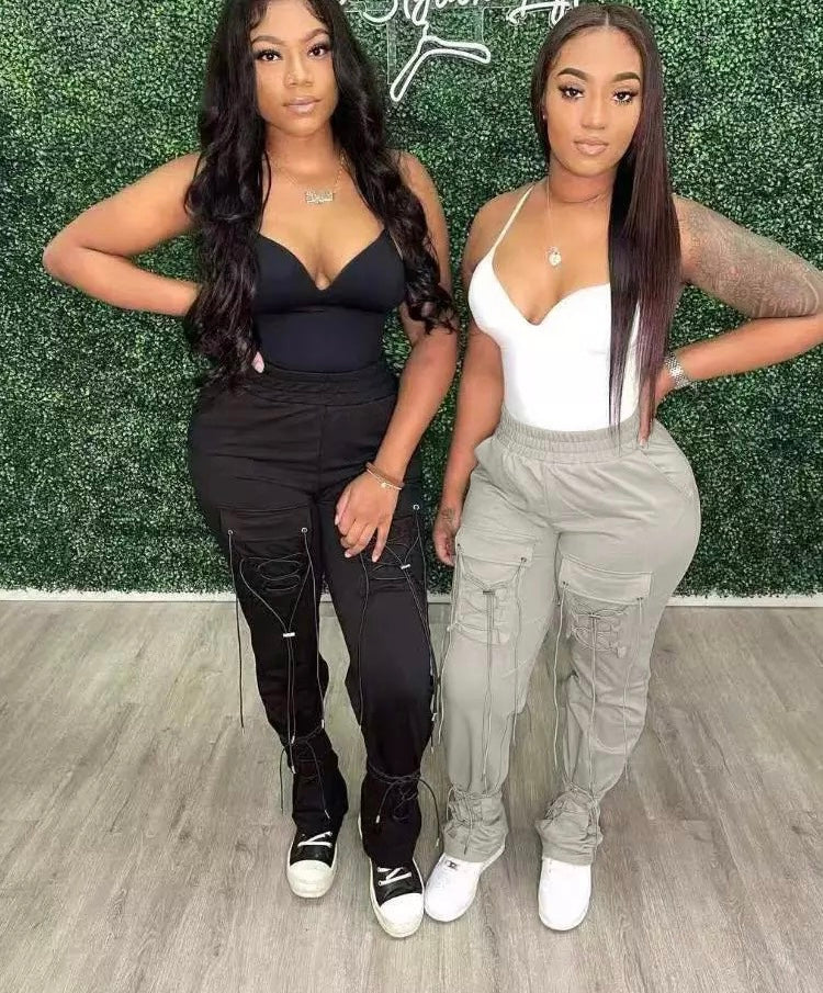 High waist Baggy Pants