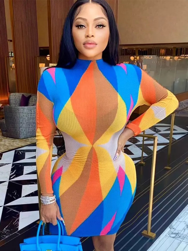 Call Your Girls Mini Dress