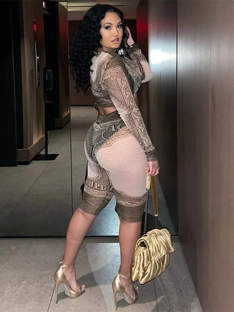 See Through Gal Set