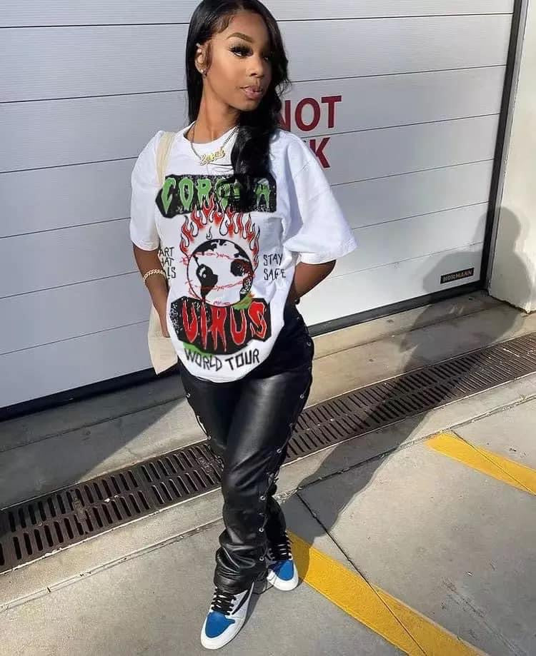 Oversized Graphic T Shirt