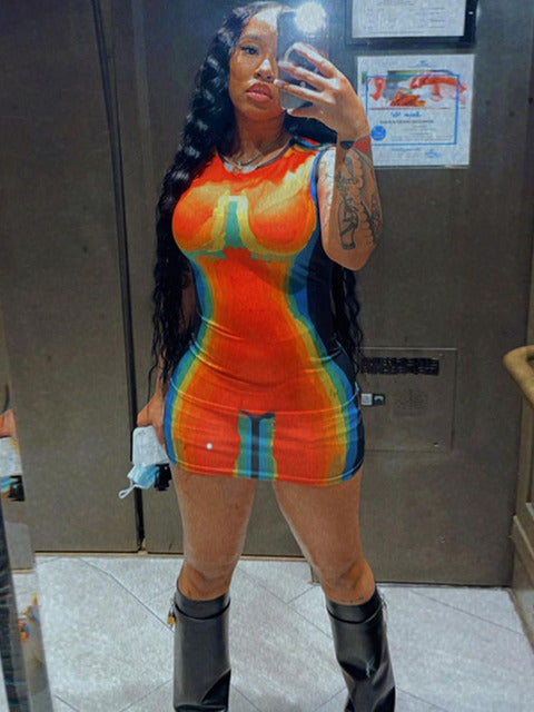 Keep It Classified Satin 3D Printed Shirt Dress