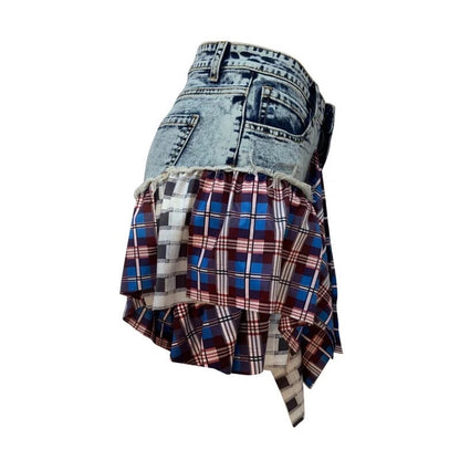Denim Shirt/Shorts